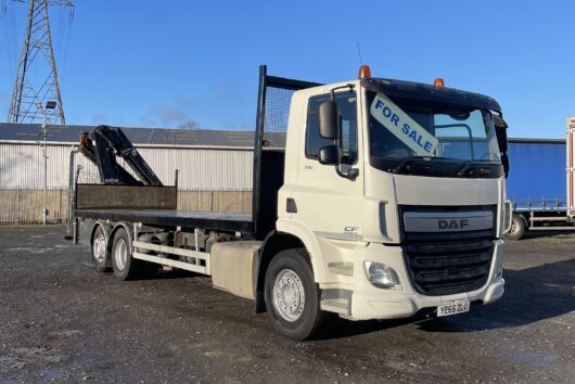 2016 DAF CF 330 Crane Mounted Flatbed